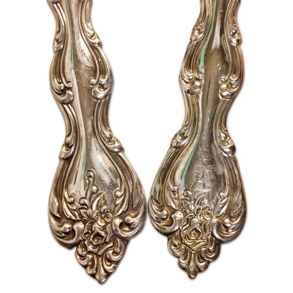 International Silverplate Interlude Large Serving Fork and Spoon - Picture 2 of 5